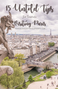 15 Untold Tips for Tourists Visiting Paris