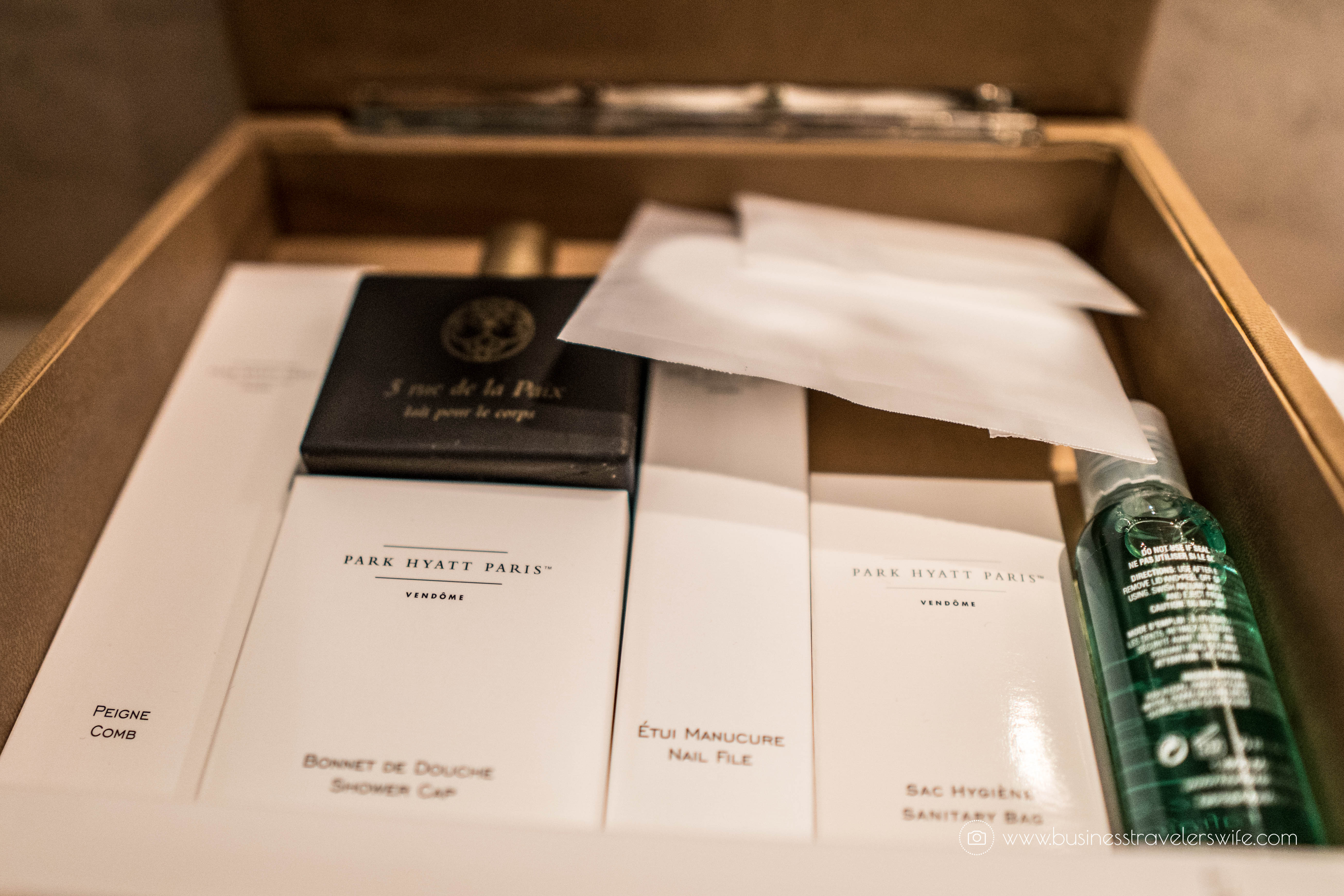 Where to Stay in Paris- 5-Star Hotel and Affordable Accommodations Park Hyatt Paris-Vendome Toiletries