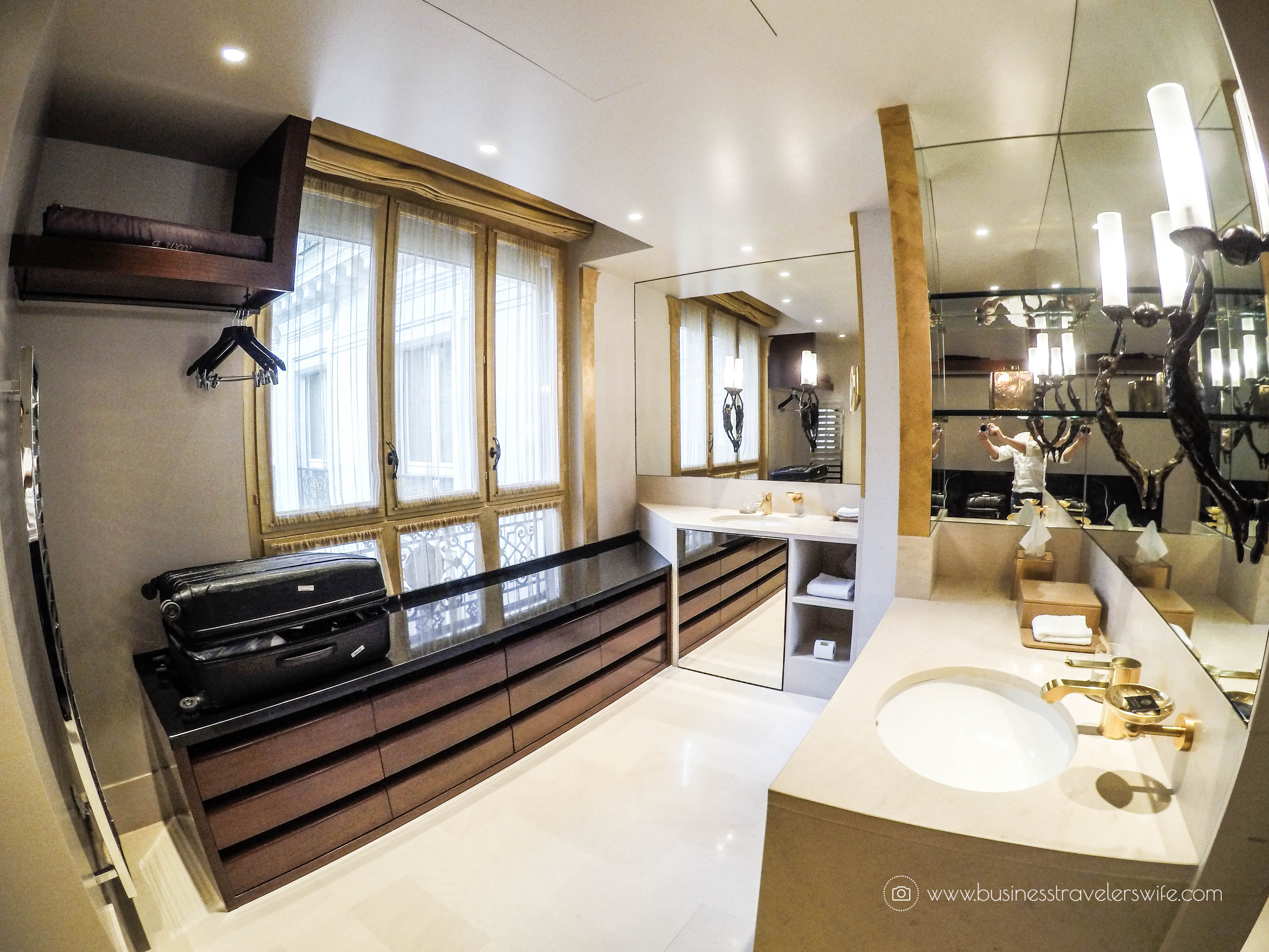 Where to Stay in Paris- 5-Star Hotel and Affordable Accommodations Park Hyatt Paris-Vendome Park Deluxe Suite walk-in closet