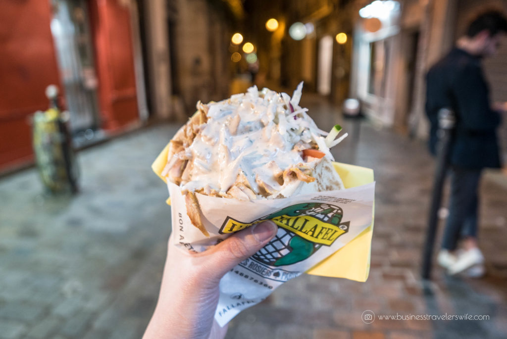 Our List of Must-Try Foods in Paris L'as Du Fallafel Grilled Chicken Steak