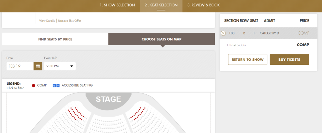 Las Vegas Travel Hack: Using myVEGAS Rewards and Hotel Comps KA by Cirque du Soleil how to redeem myvegas rewards
