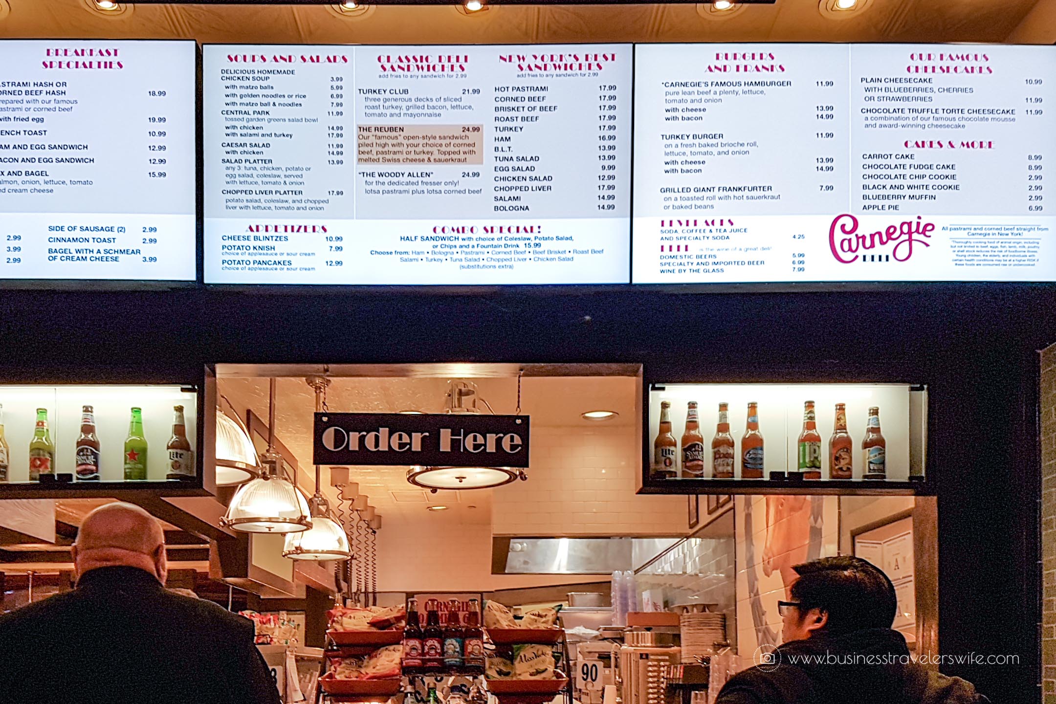 Las Vegas Travel Hack Using myVEGAS Rewards and Hotel Comps Complimentary Cheesecake at Carniege Deli Mirage